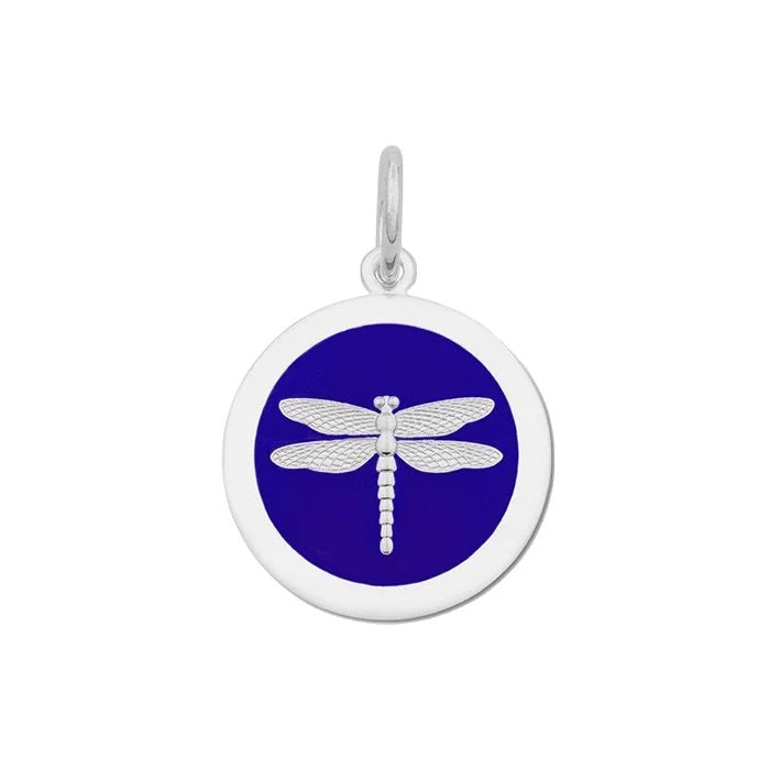 Dragonfly Silver Pendant