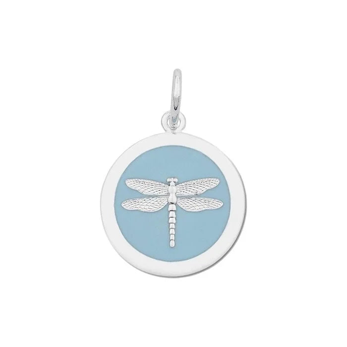 Dragonfly Silver Pendant