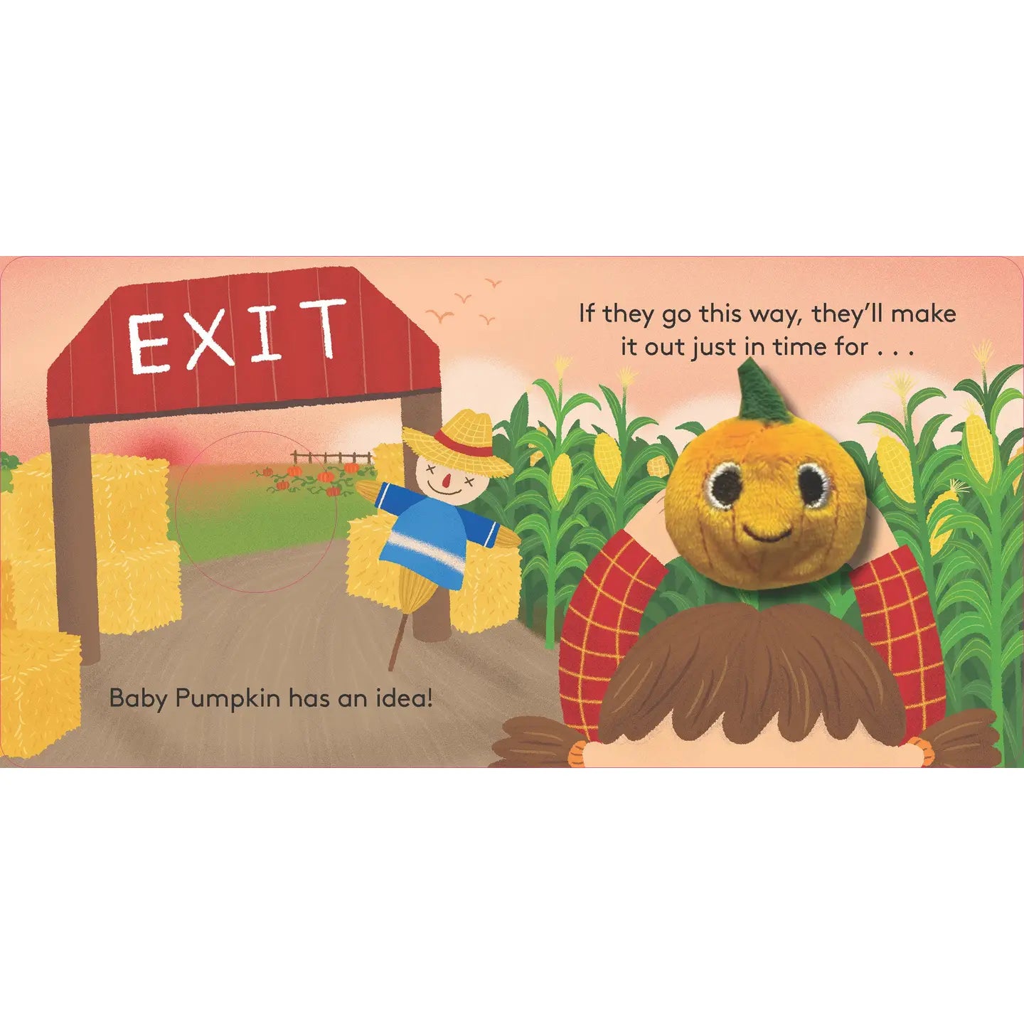 Baby Pumpkin: Finger Puppet Book