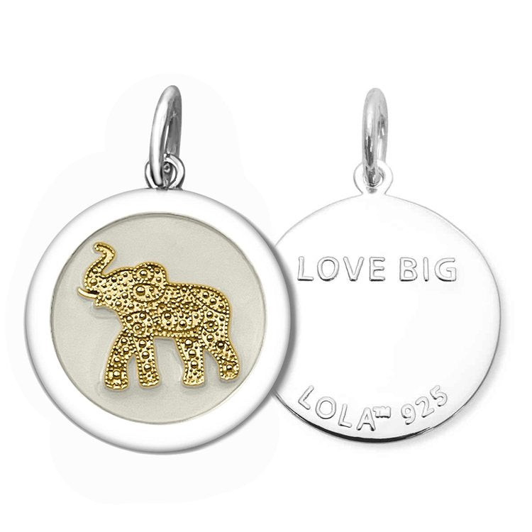 Elephant Gold Pendant