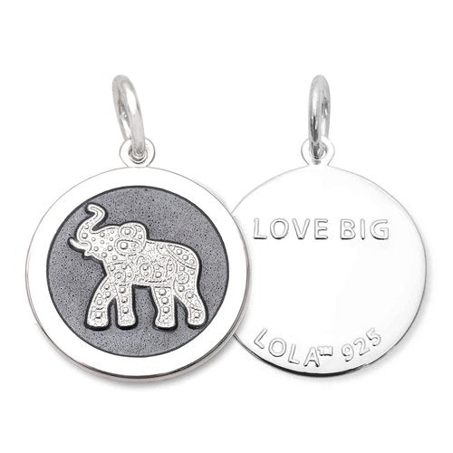 Elephant Silver Pendant