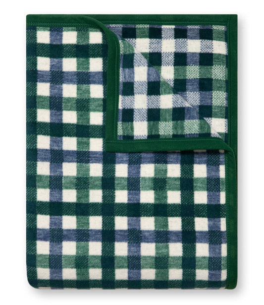 Pine Tree Plaid Original Size Blanket