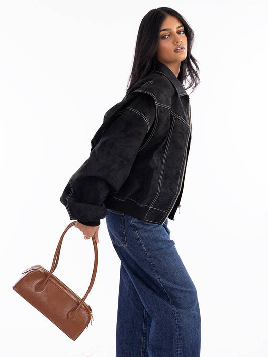 Jonava Structured Shoulder Bag