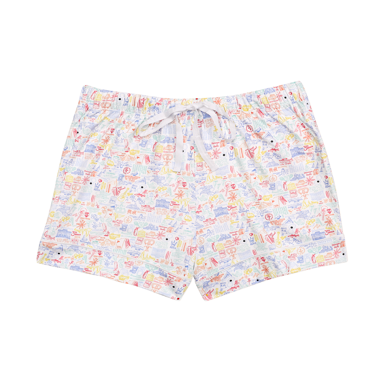 Rhode Island Women’s Button Front Short Pajama Set