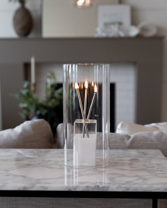 Everlasting Candle  - Hurricane Vase