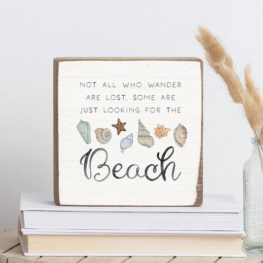 Just Looking For The Beach Block Sign | Beach Decor