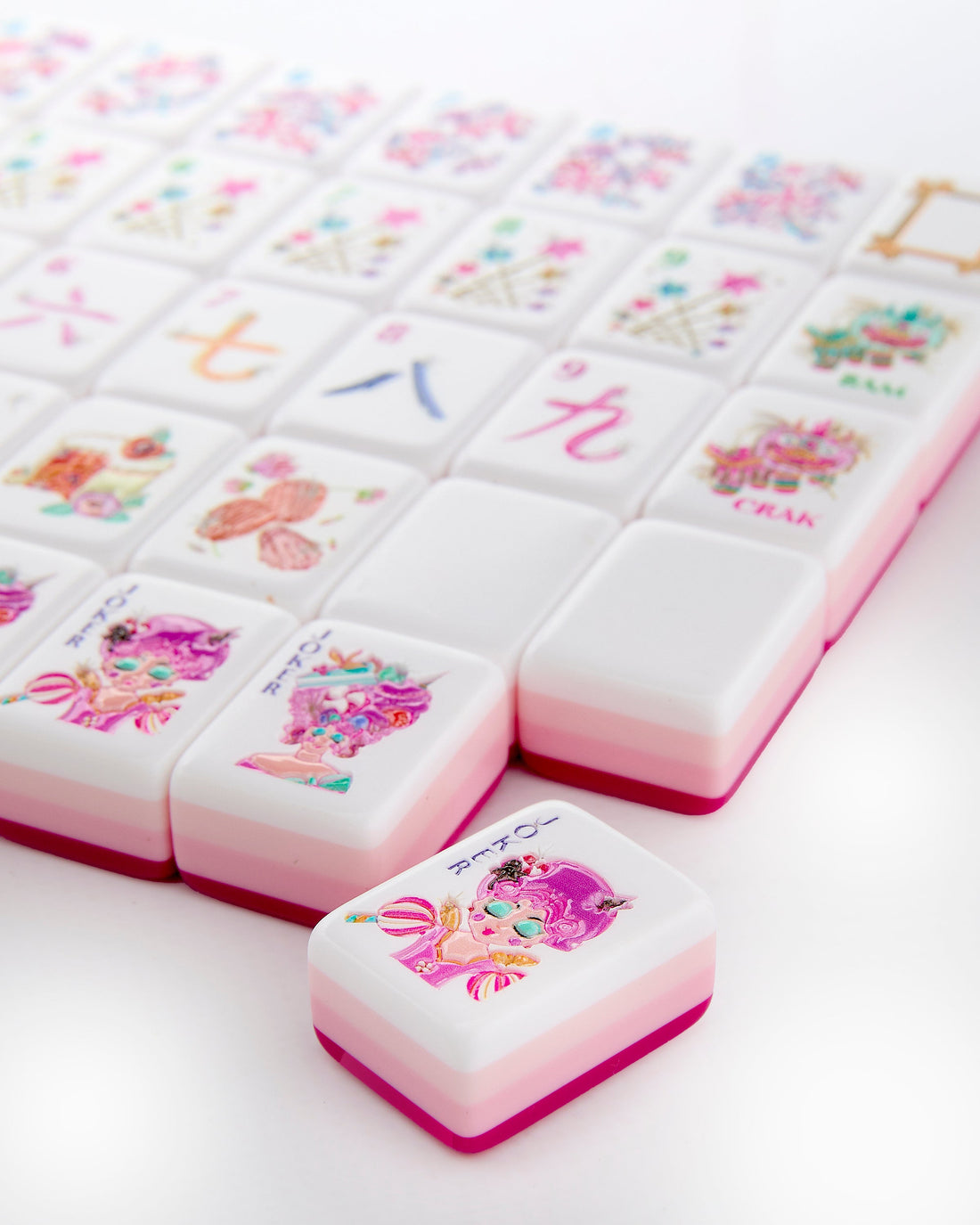 Glitterville Wild Mahjong Tiles