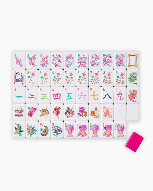 Glitterville Wild Mahjong Tiles