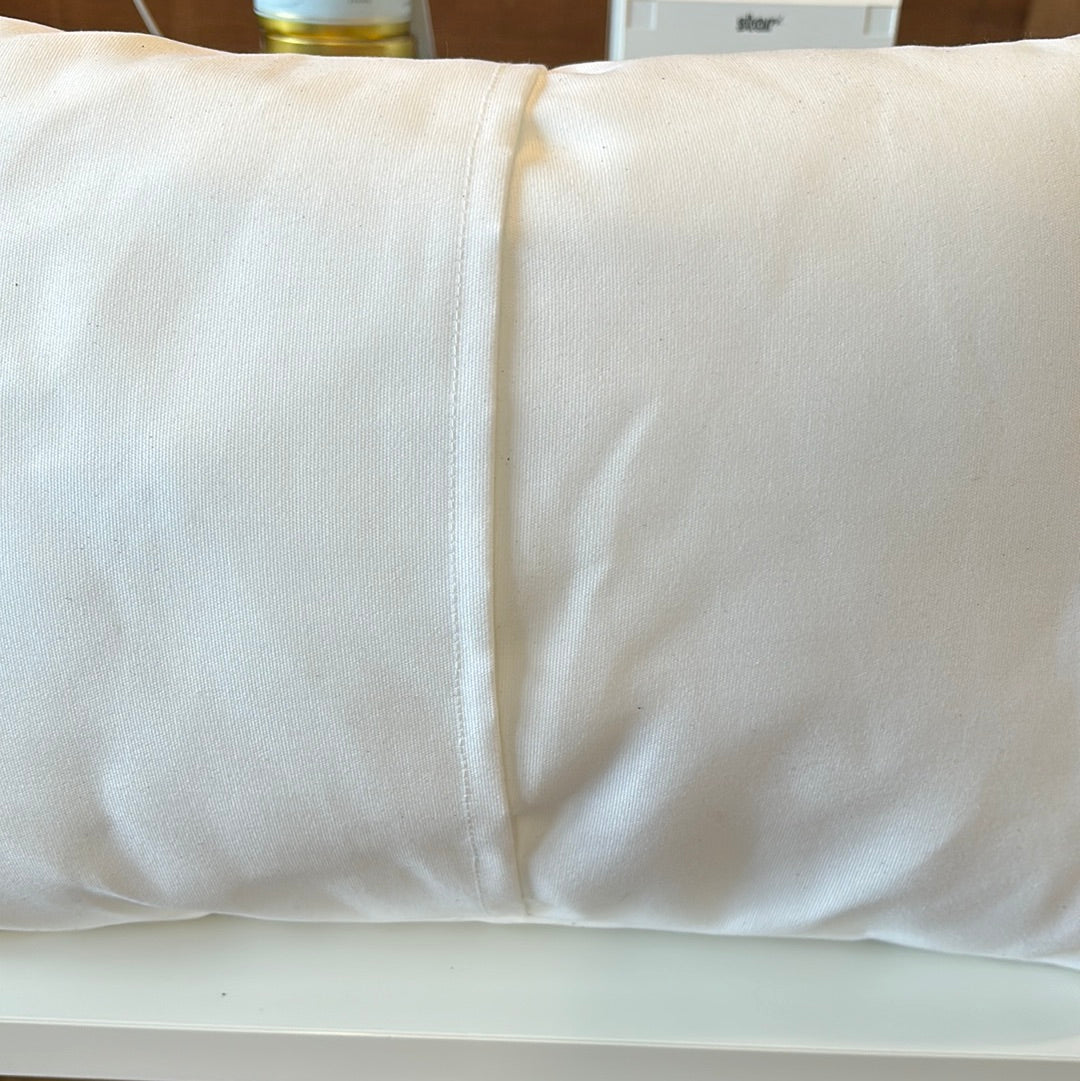 Indoor Outdoor Narragansett Pillow with Anchor 12x18