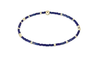 Hope Unwritten Bracelet - Blue Metallic