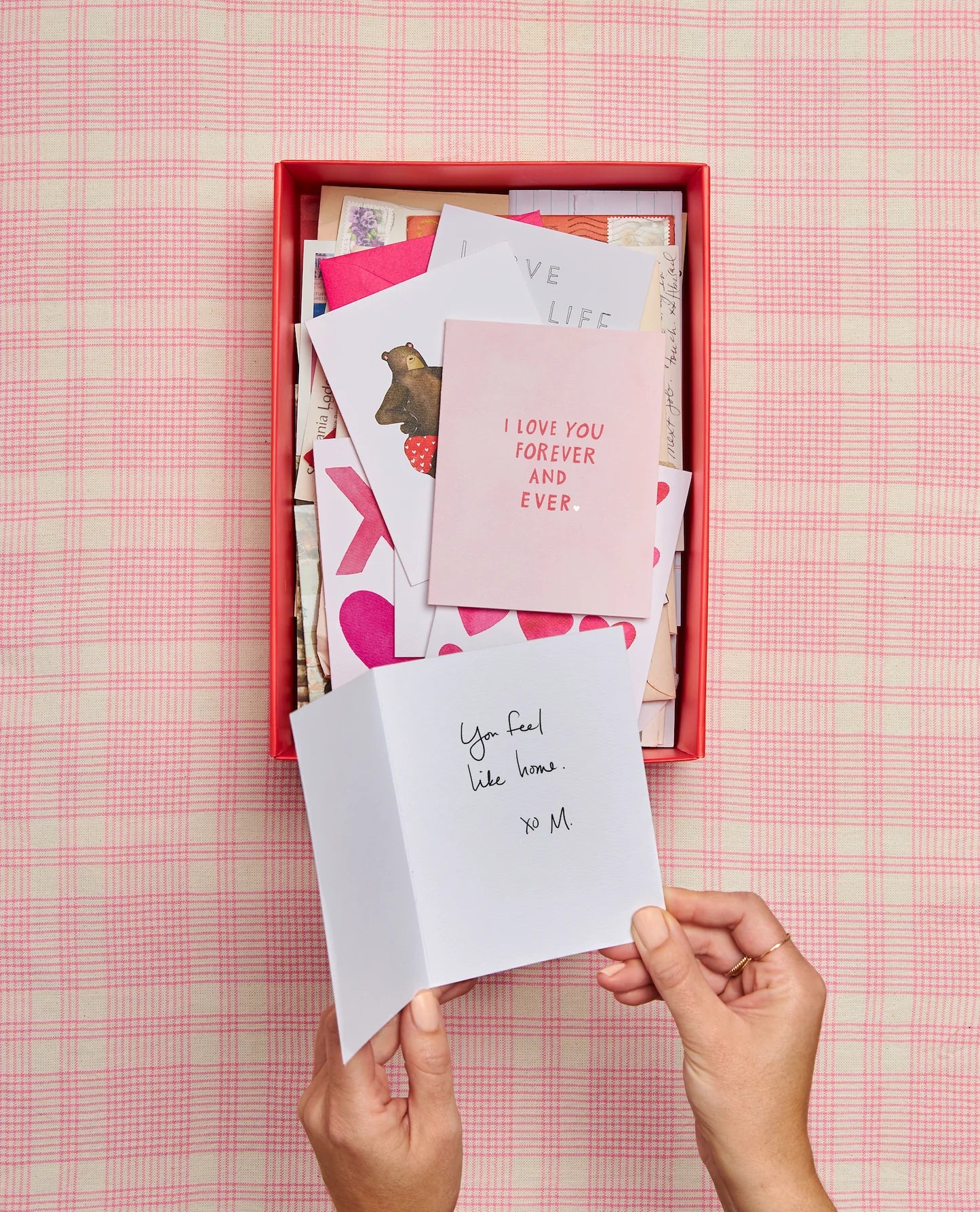 Bouquet of Hearts Valentine Greeting Card
