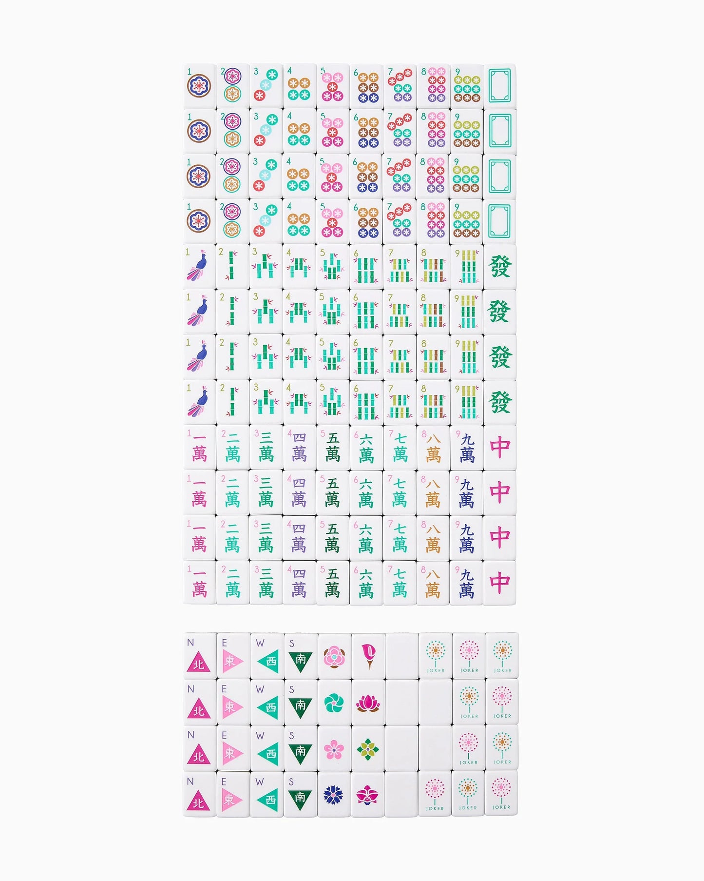 La Fete Mahjong Tiles
