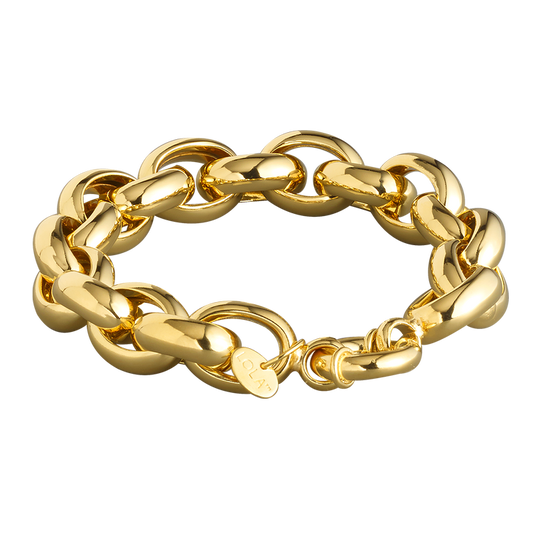 Rolo Large Bracelet Gold 13mm