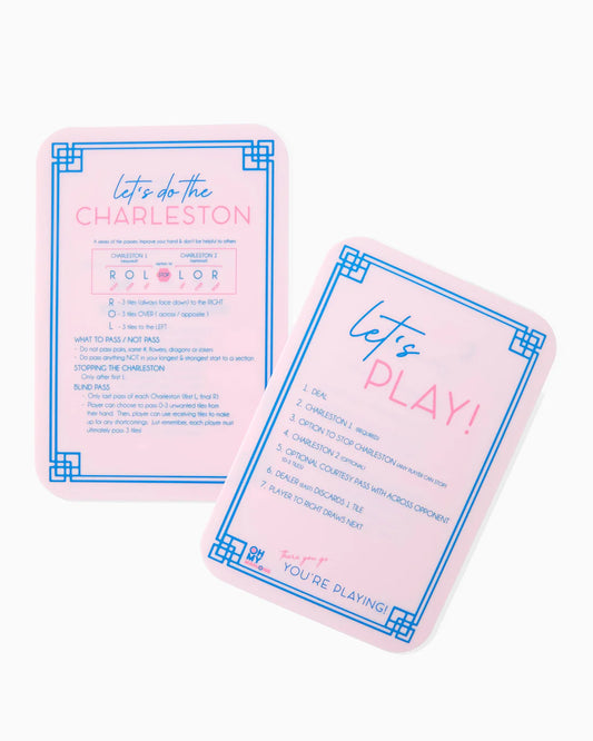 Light Pink Mahjong Tile Shufflers