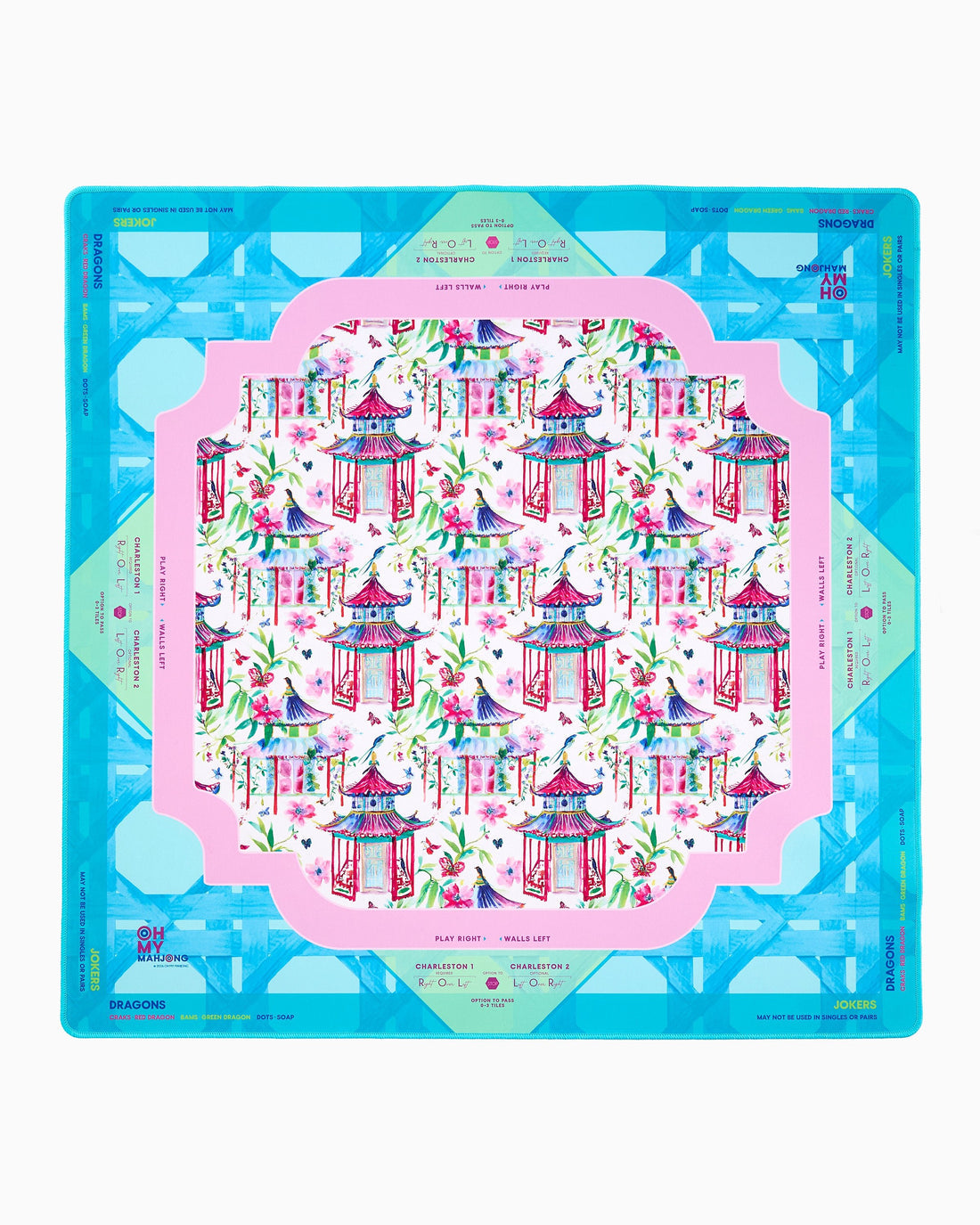 Lorelei Mahjong Mat in Tube