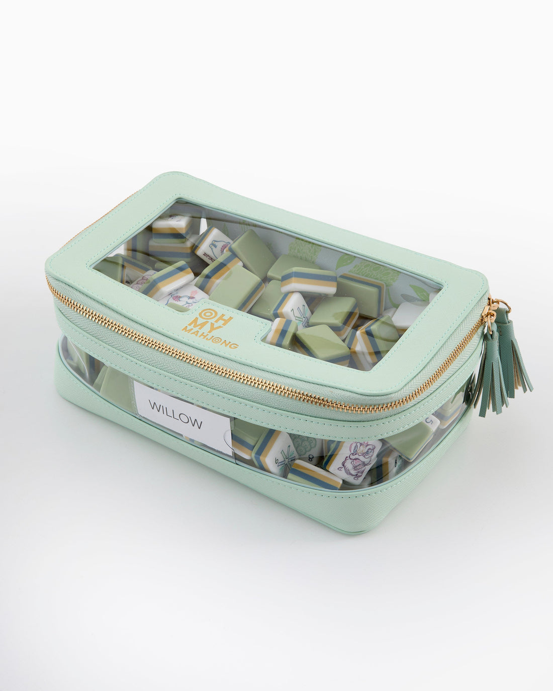 Mint Tile Storage Bag