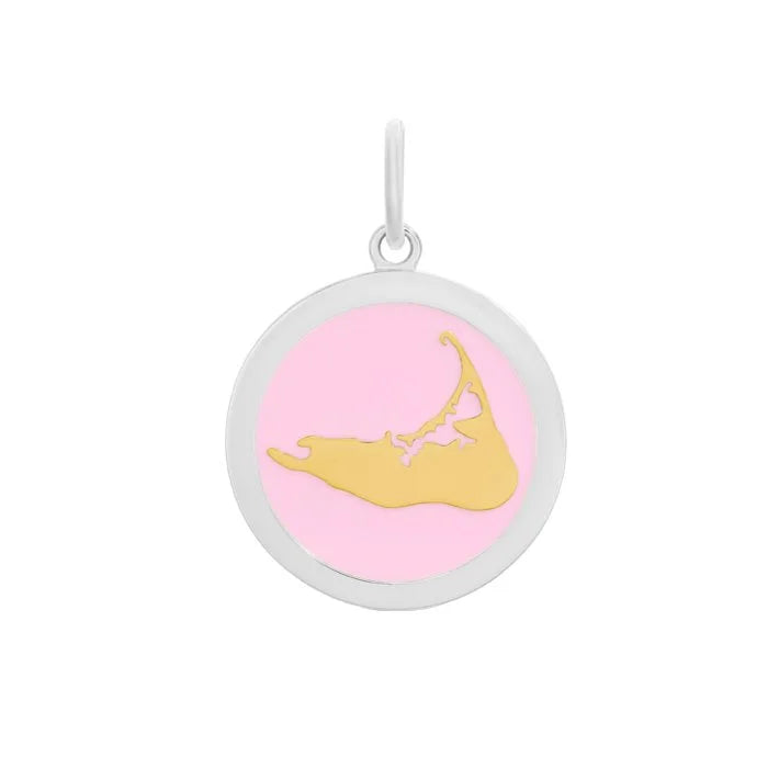 Nantucket Island Gold Pendant