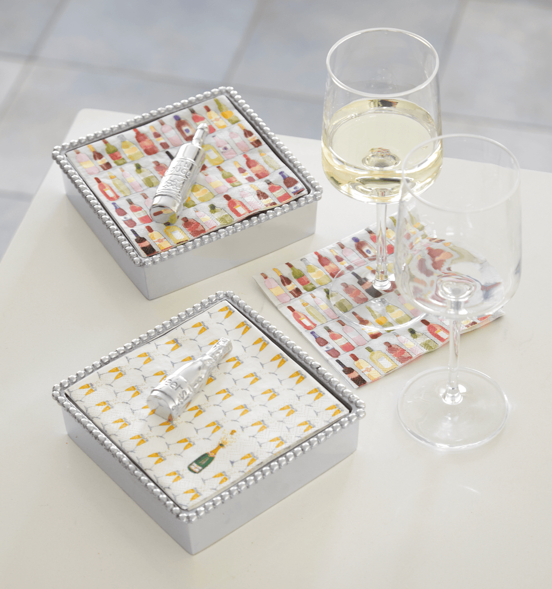 Wine Bottle Napkin Weight