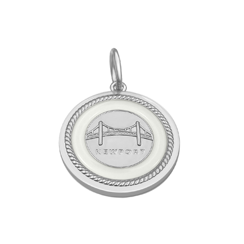 Newport Bridge Silver Pendant – SunStruck Gift Boutique