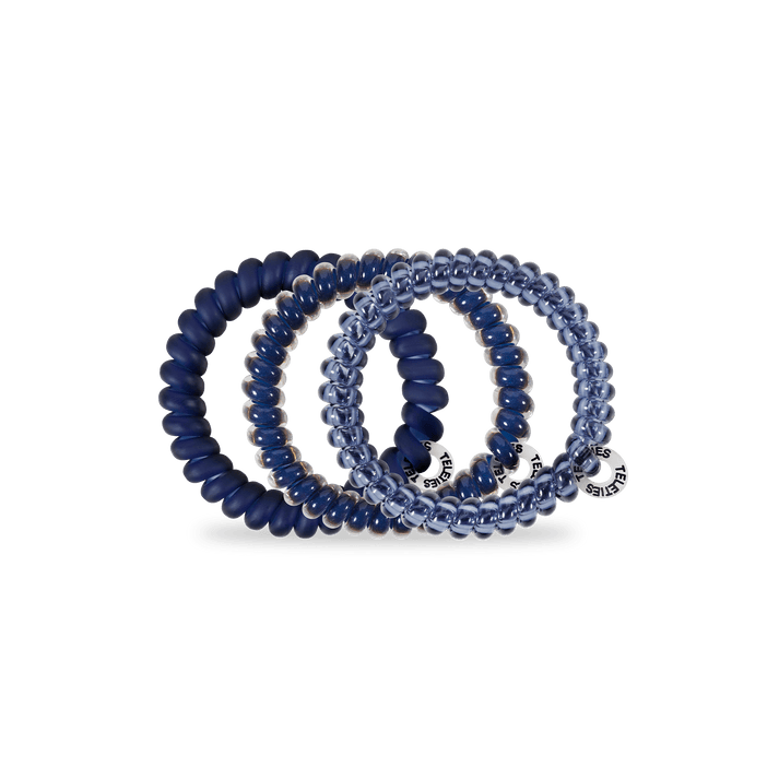 Nightfall Navy Hair Ties Small