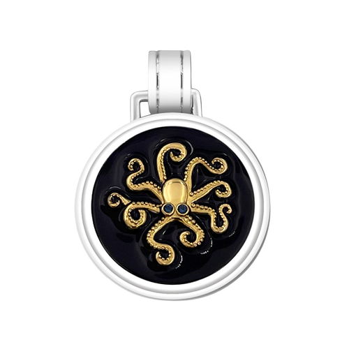 Octopus Gold Pendant