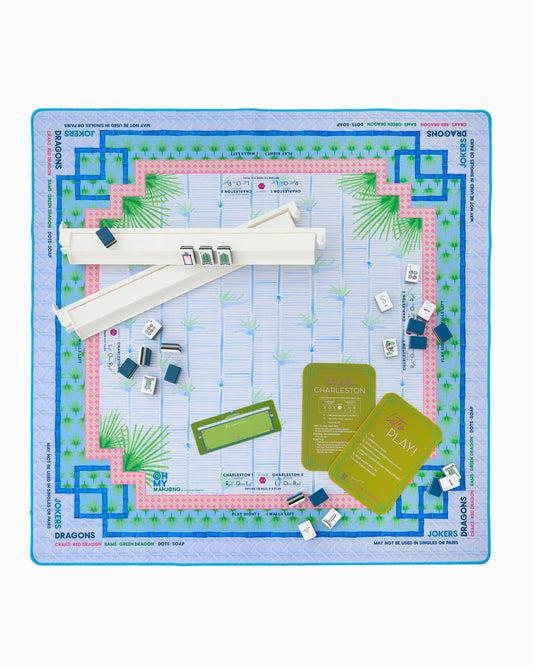 Palm Paradise Mahjong Mat
