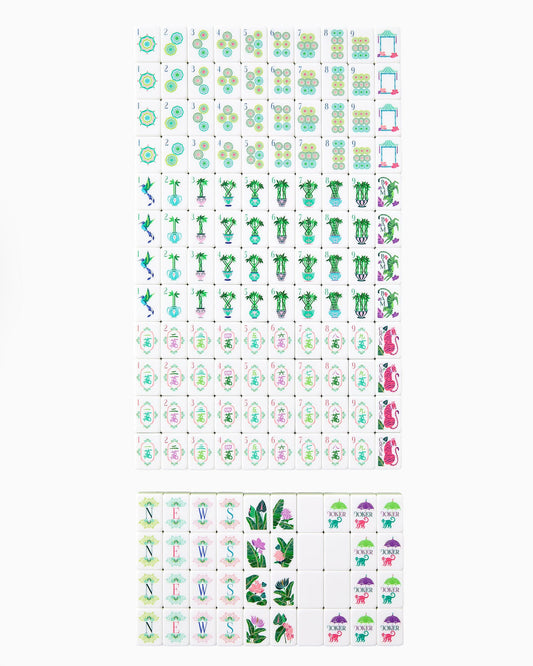 Palm Royale Mahjong Tiles