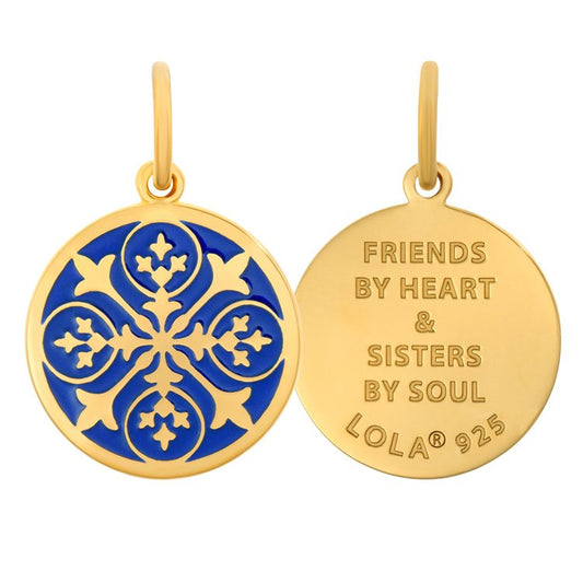 Sisterhood Fleur All Gold Pendant