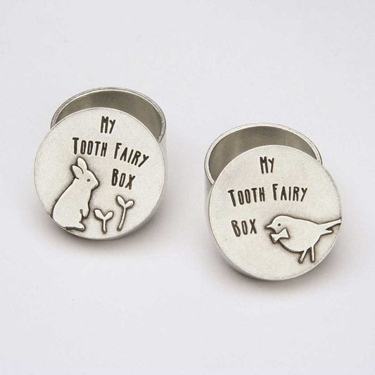 Tooth Fairy Box - Fine Pewter