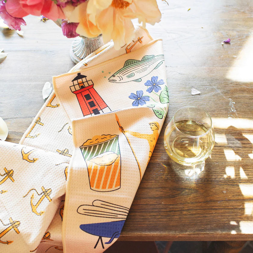 Kitchen Tea Towel Quick Dry | Rhode Island