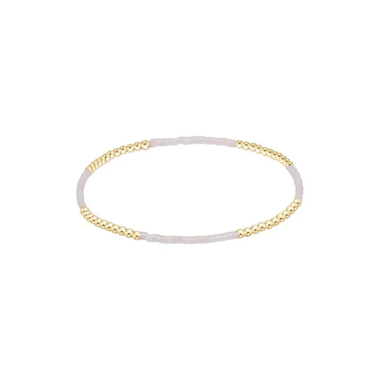 Hope Blissful Bracelet - Silky White