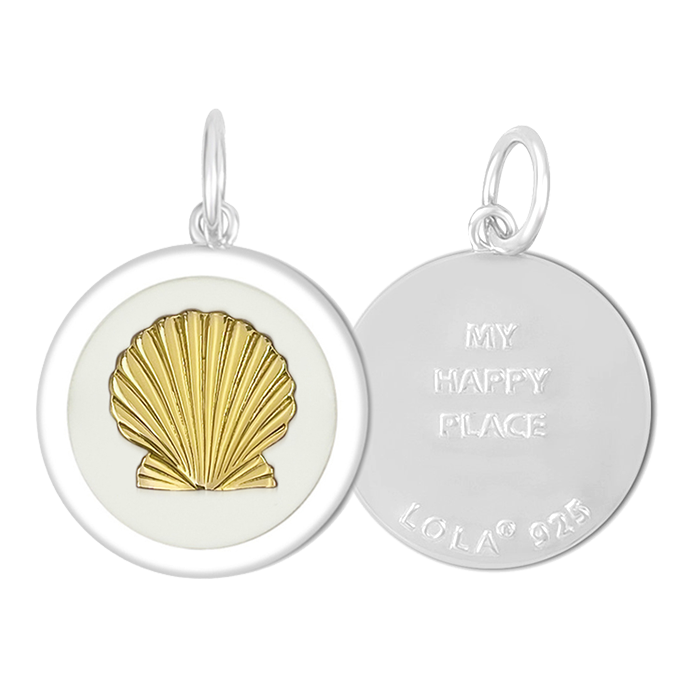 Shell Pendant Gold