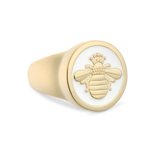 Queen Bee All Gold Ring