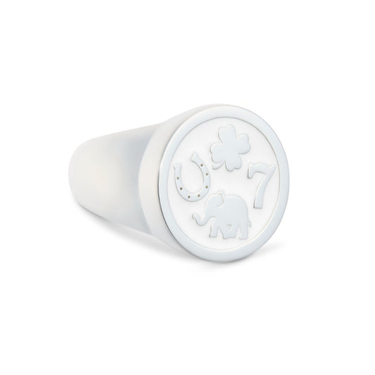Lucky You Silver Ring