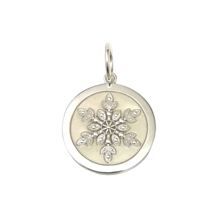 Snowflake Pendant Silver