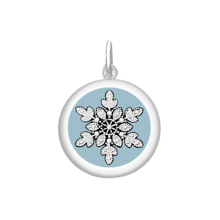 Snowflake Pendant Silver