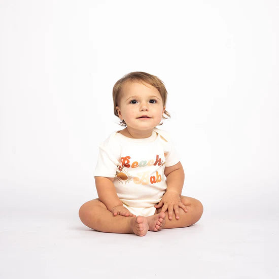 Beach Babe Cotton Baby Onesie