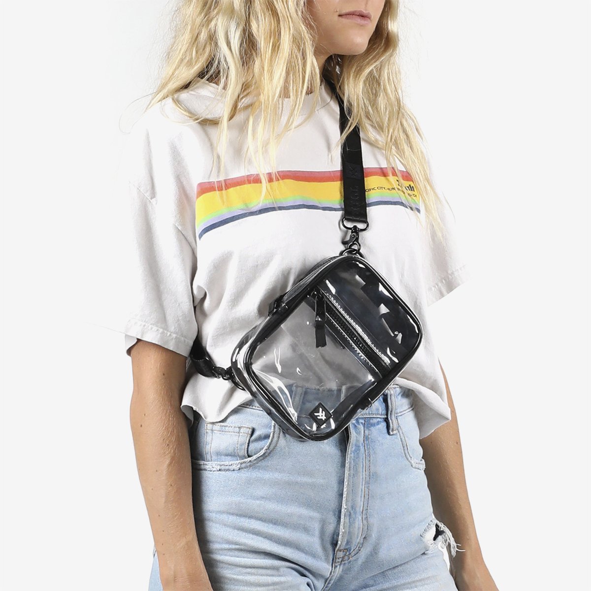 Thread Crossbody Bag - Clear