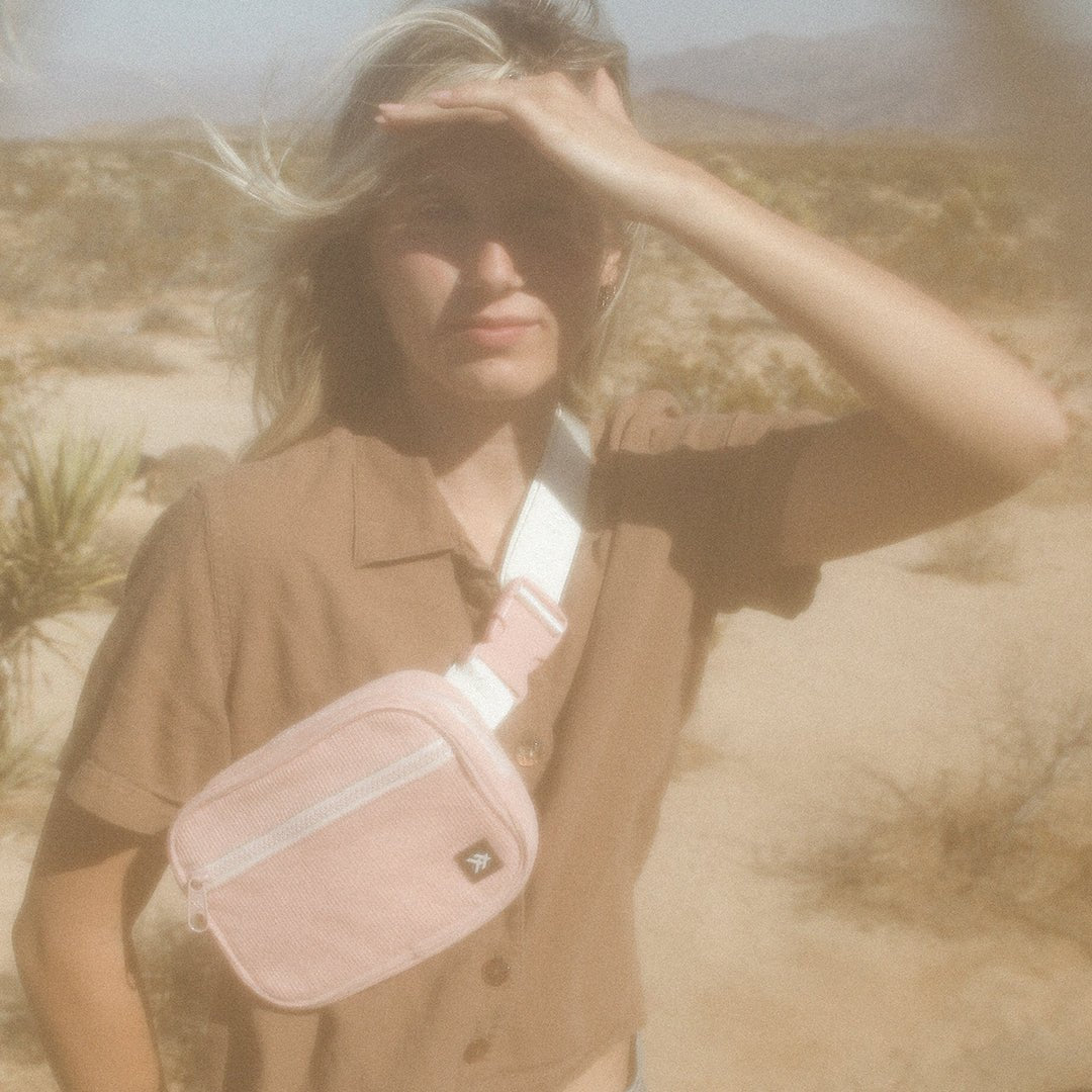 Thread Fanny Pack - Rose Dust