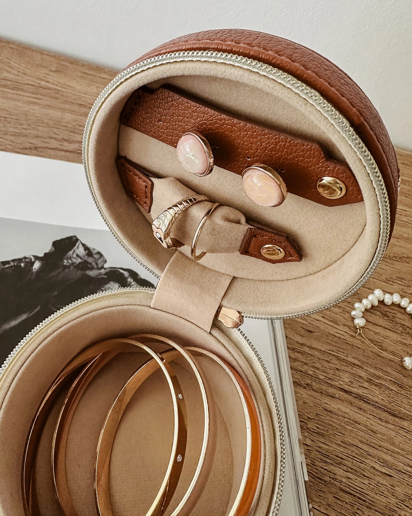 Loz Jewelry Box - Canvas Tan