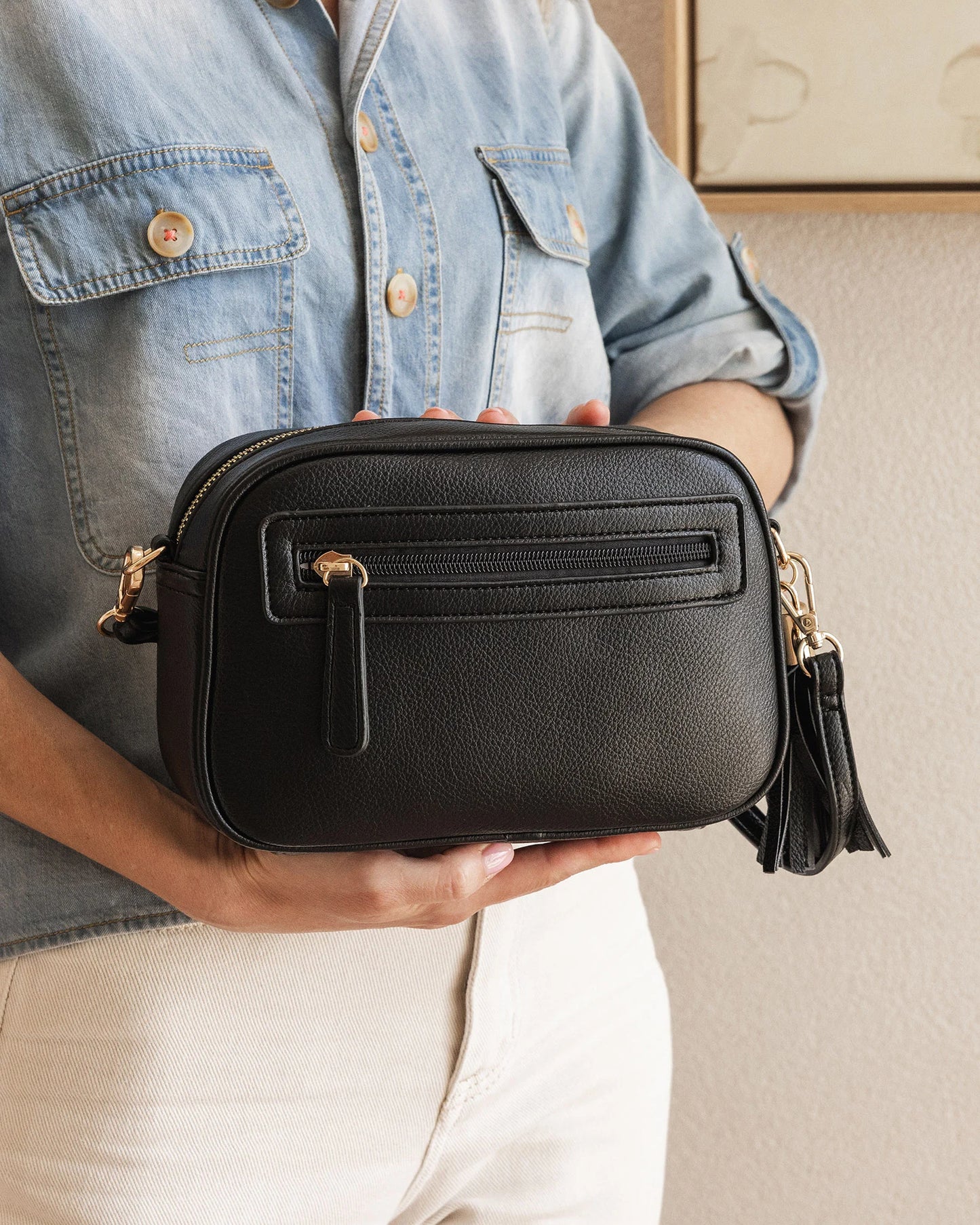 Jacinta Crossbody Bag - Black