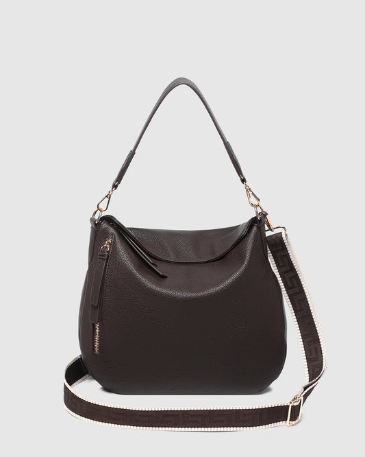 Nadia Shoulder Bag - Chocolate