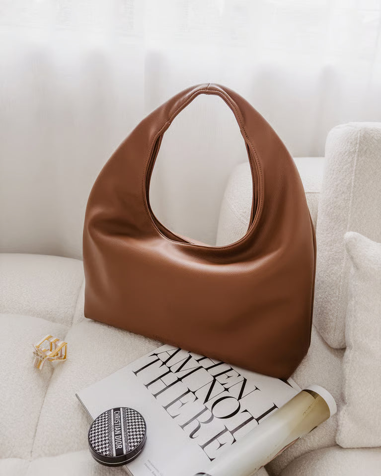 Monaco Shoulder Bag - Tan