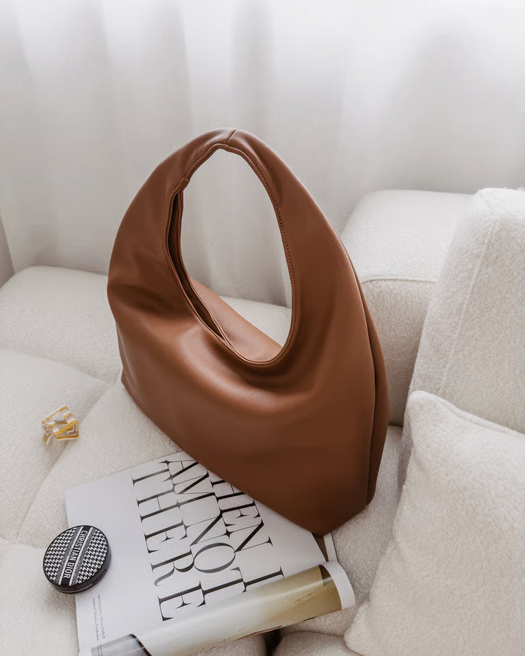 Monaco Shoulder Bag - Tan