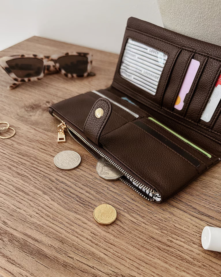 Stella Wallet - Chocolate