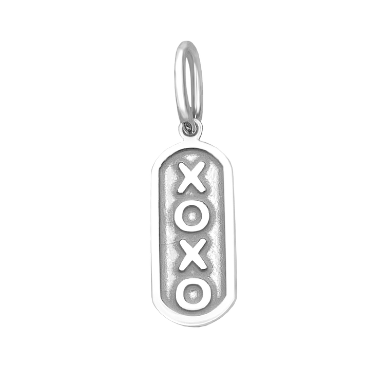 XOXO Tag Silver