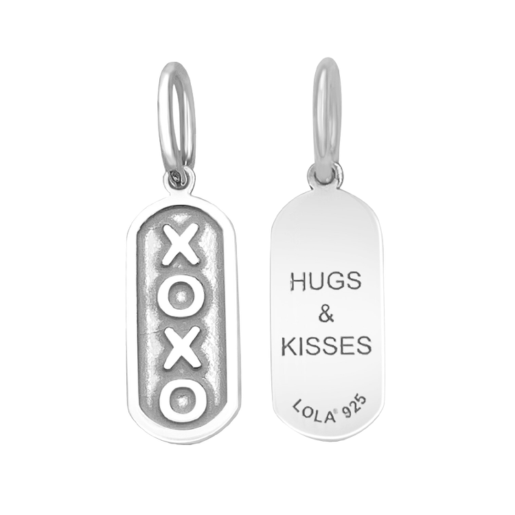 XOXO Tag Silver