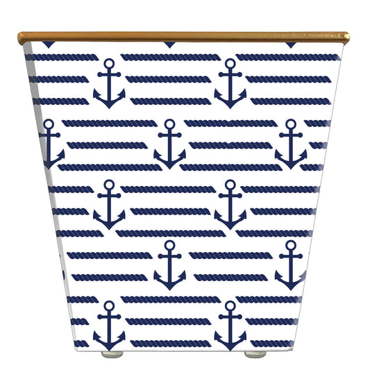 Anchor Stripes Cachepot Candle