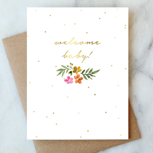 Welcome Baby Card