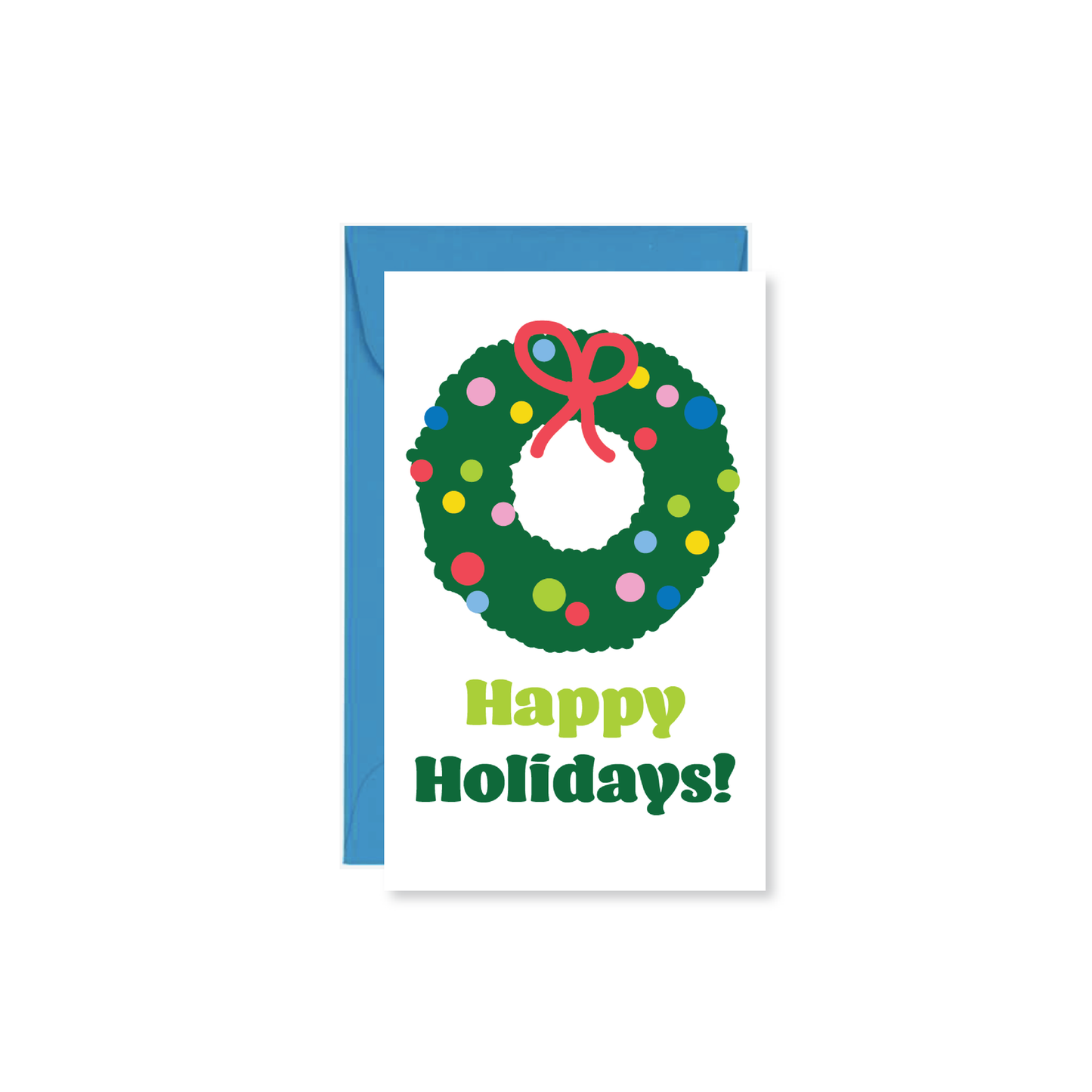 Happy holidays- Mini Card